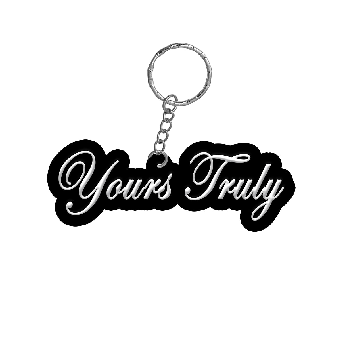 YOURS TRULY KEYCHAIN